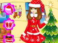 Lojë Christmas Girl Dressup