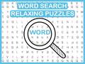 Lojë Word Search Relaxing Puzzles