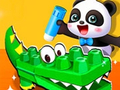 Lojë Baby Panda Animal Puzzle