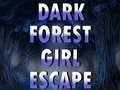 Lojë Dark Forest Girl Escape 