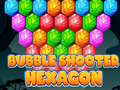 Lojë Bubble Shooter Hexagon