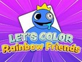 Lojë Let's Color: Rainbow Friends