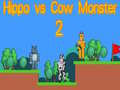 Lojë Hippo vs Cow Monster 2