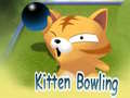 Lojë Kitten Bowling