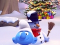 Lojë Smurfy Snowballs