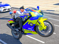 Lojë Police Bike Stunt Race Game