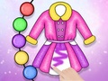 Lojë Coloring Book: Clothes