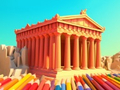 Lojë Coloring Book: Parthenon Temple