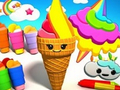 Lojë Coloring Book: Ice Cream