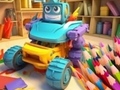 Lojë Coloring Book: Transforming Car Robot