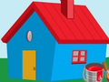 Lojë Coloring Book: House
