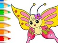 Lojë Coloring Book: Butterfly