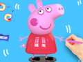 Lojë Coloring Book: Peppa Pig