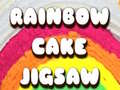 Lojë Rainbow Cake Jigsaw