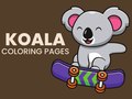 Lojë Koala Coloring Pages