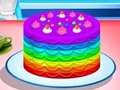 Lojë Cooking Rainbow Cake