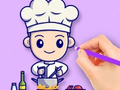 Lojë Coloring Book: Chef