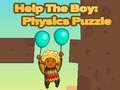Lojë Help The Boy: Physics Puzzle