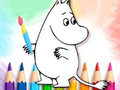 Lojë Coloring Book: Moomim