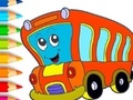 Lojë Coloring Book: Bus