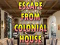 Lojë Escape From Colonial House
