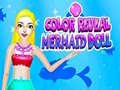 Lojë Color Reveal Mermaid Doll