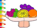 Lojë Coloring Book: Fruit