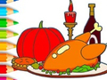Lojë Coloring Book: Thanksgiving Day