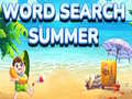 Lojë Word Search Summer