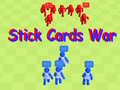 Lojë Stick Cards War