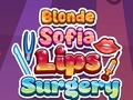 Lojë Blonde Sofia: Lips Surgery