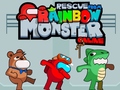 Lojë Rescue From Rainbow Monster Online