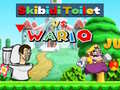 Lojë Skibidi Toilet vs Wario