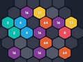 Lojë Hexa 2048 Puzzle Block Merge