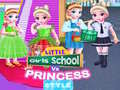 Lojë Little Girls School vs Princess Style