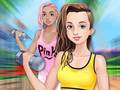 Lojë Fitness Girls Dress Up