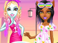 Lojë Monster Girls Summer Vacation