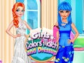 Lojë Girls Colors Match and Dress up