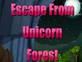 Lojë Escape From Unicorn Forest