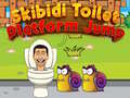 Lojë Skibidi Toilet Platform Jump