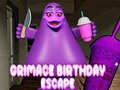 Lojë Grimace Birthday Escape