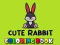 Lojë Cute Rabbit Coloring Book 