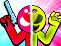 Lojë Stickman Zombie vs Stickman Hero
