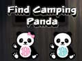 Lojë Find Camping Panda