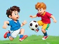 Lojë Coloring Book: Kick Ball