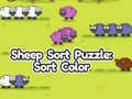 Lojë Sheep Sort Puzzle: Sort Color