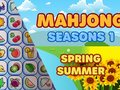 Lojë Mahjong Seasons 1 Spring Summer
