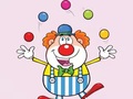 Lojë Coloring Book: Clown