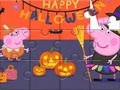 Lojë Jigsaw Puzzle: Peppa Halloween