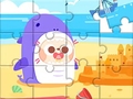 Lojë Jigsaw Puzzle: Funny Beach